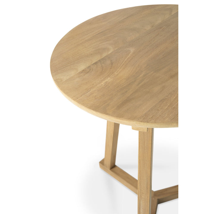 Tripod Side Table - Tan