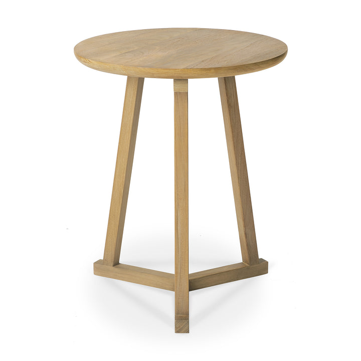 Tripod Side Table - Tan