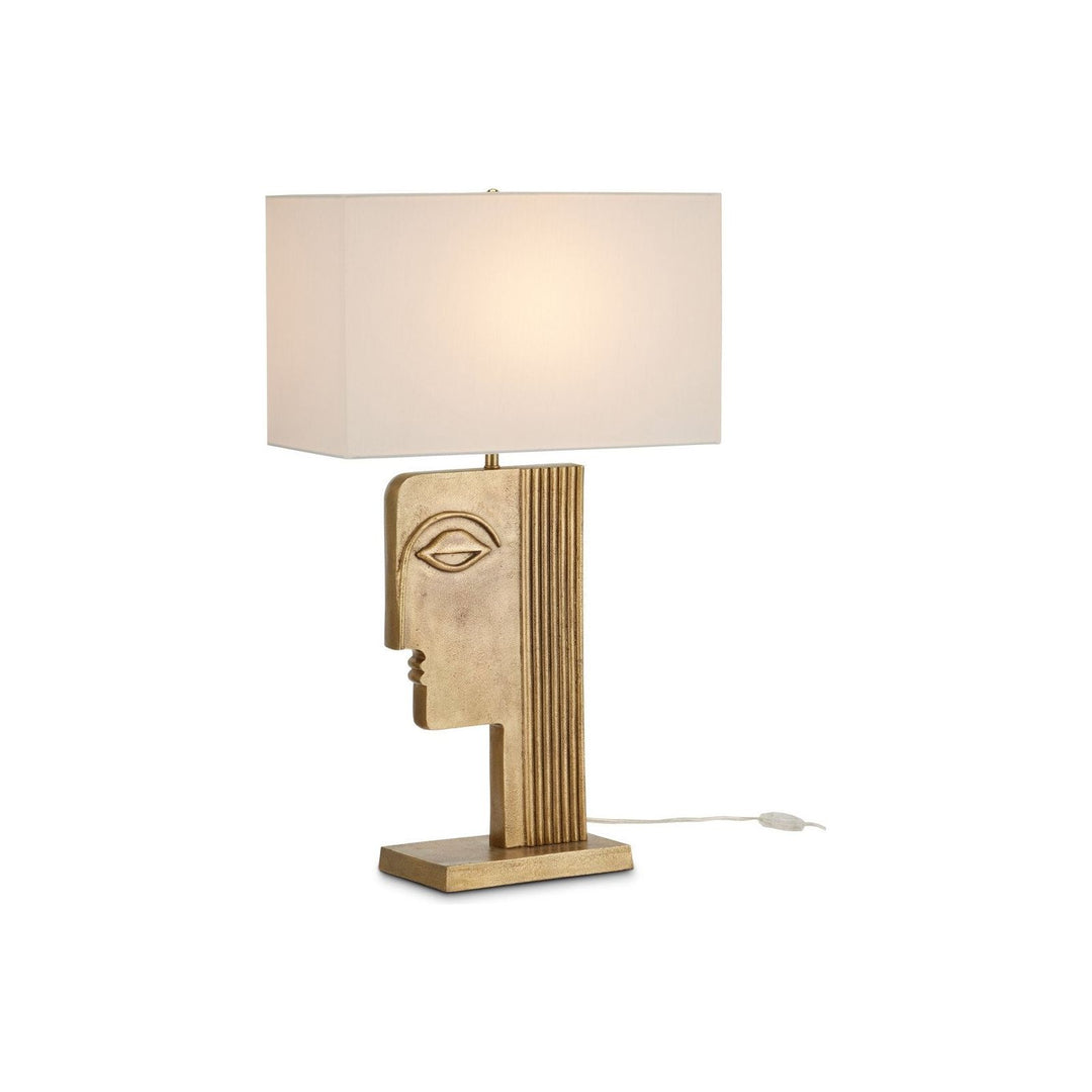 Thebes Brass Table Lamp