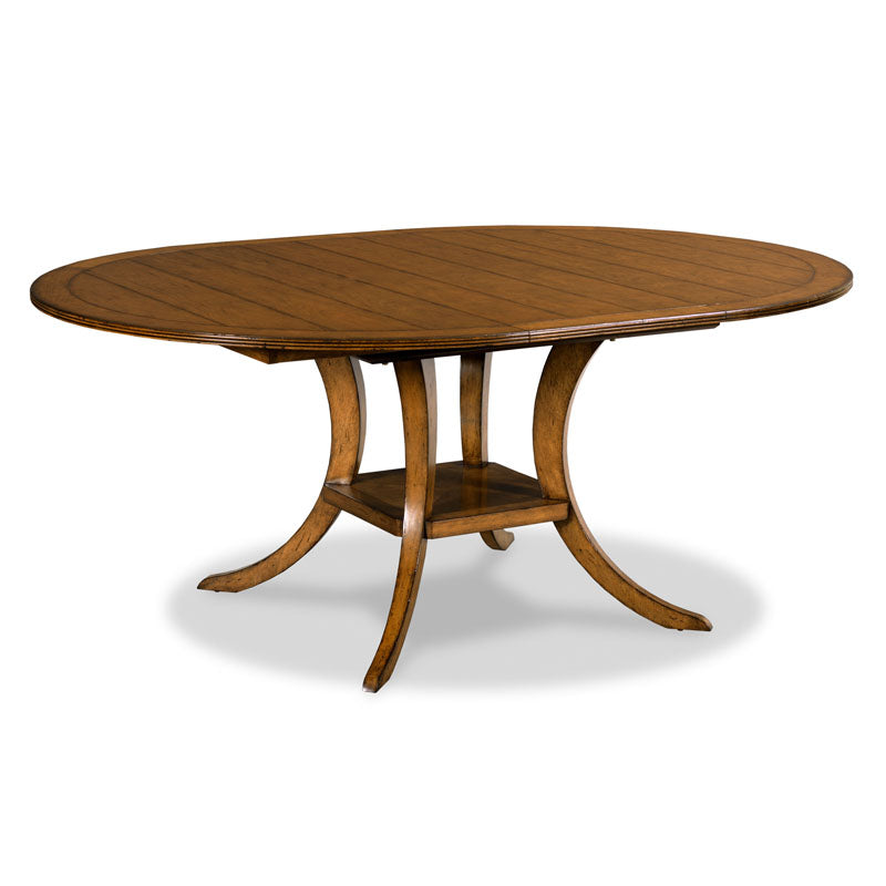 Flynn Dining Table-Woodbridge Furniture-WOODB-5069-13-Dining TablesMink Finish-1-France and Son