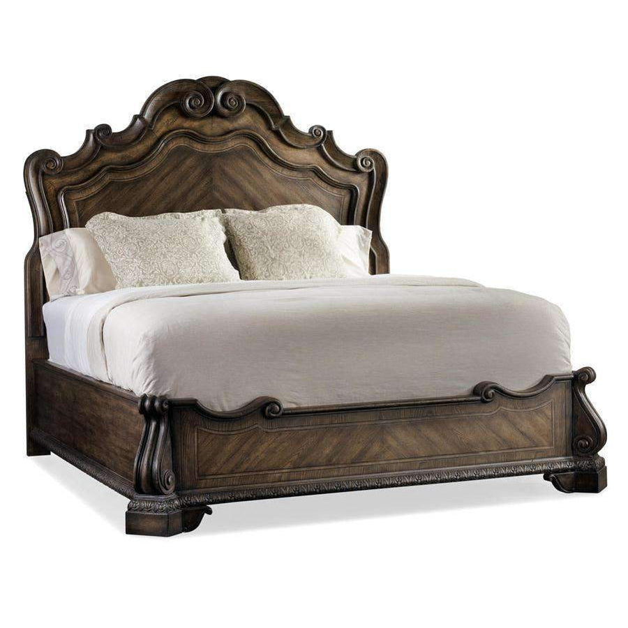 Rhapsody Panel Bed-Hooker-HOOKER-5070-90260-BedsCalifornia King-1-France and Son