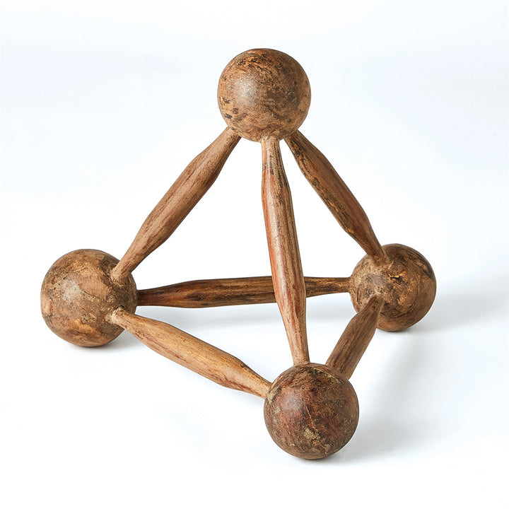 Roller Pin-Global Views-GVSA-7.91367-Decorative ObjectsWooden Ball Pyramid-4-France and Son