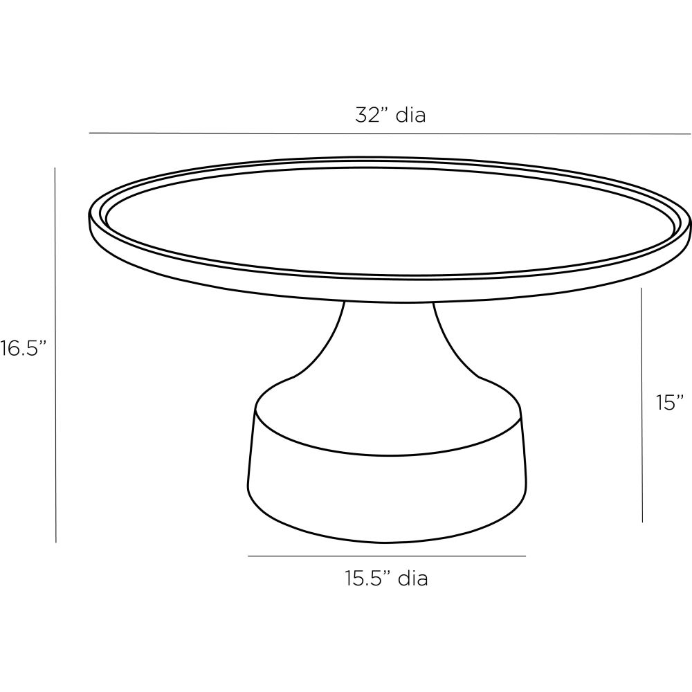 Sofie Coffee Table - Green