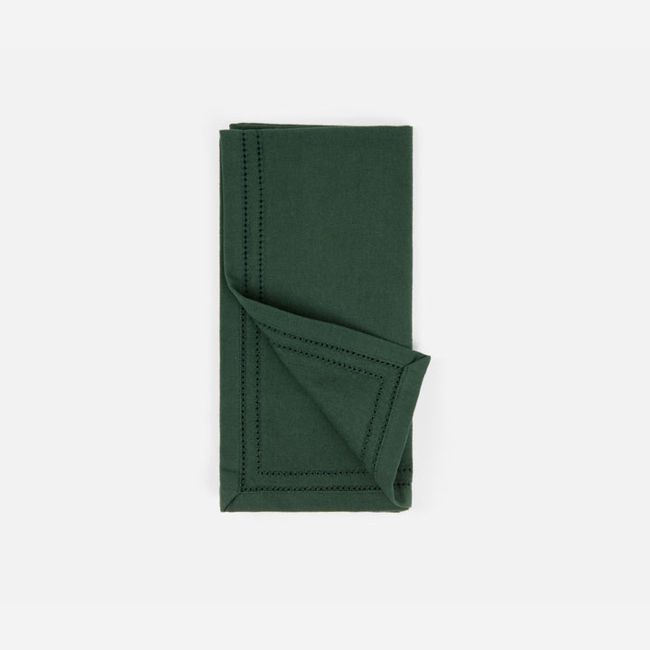 Betty Forest Double Eyelet Napkin Cotton Canvas 20X20 Pack/4