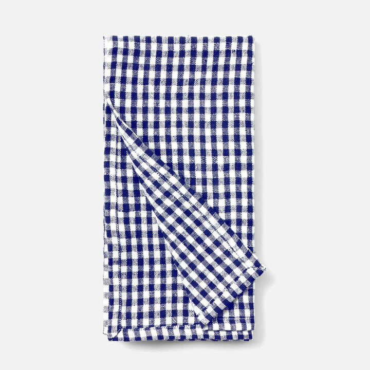 Blake Navy/White Gingham Napkin 20X20 Pack/4