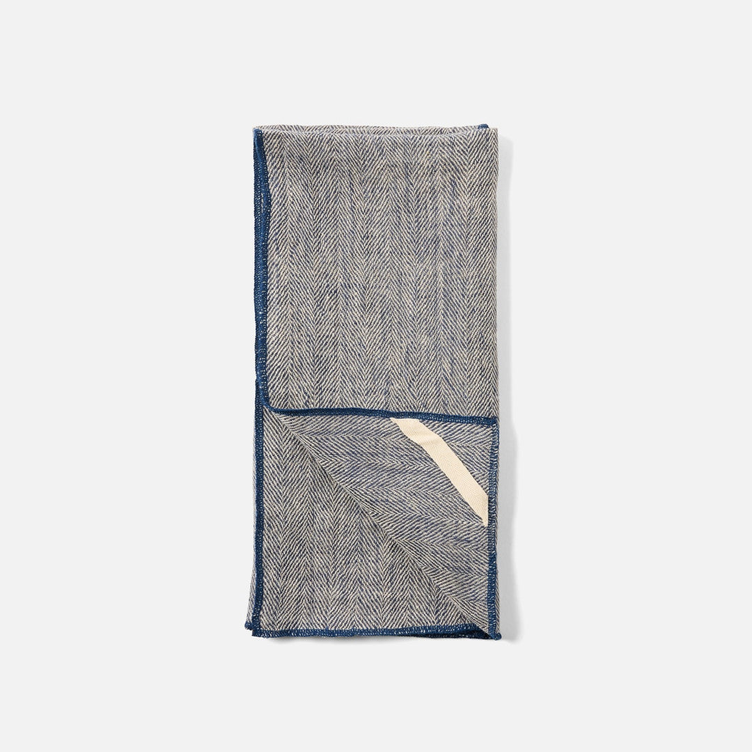 Derren Navy Napkin Linen 20"X20" Pack/4