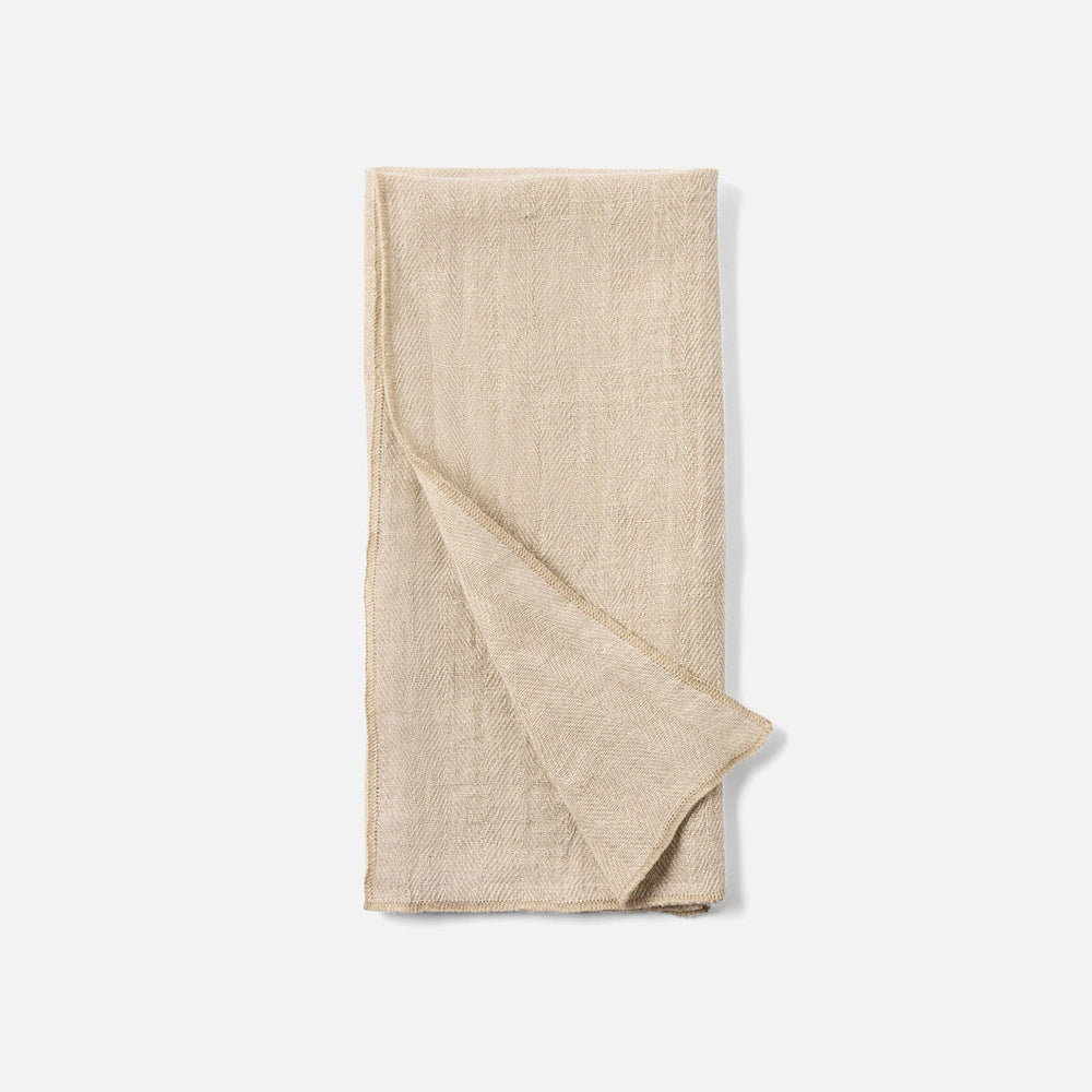 Derren Oatmeal Napkin Linen 20"X20" Pack/4