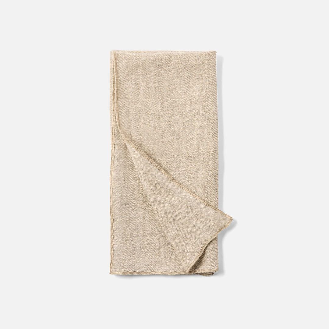 Derren Oatmeal Napkin Linen 20"X20" Pack/4