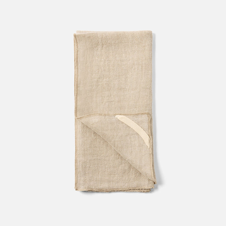 Derren Oatmeal Napkin Linen 20"X20" Pack/4