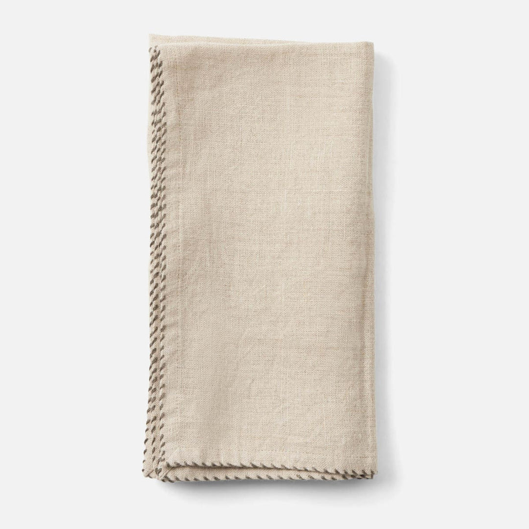 Evelyn Natural Napkin Linen 20X20 Pack/4