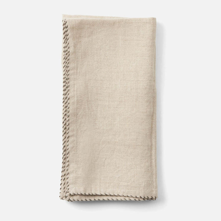 Evelyn Natural Napkin Linen 20X20 Pack/4