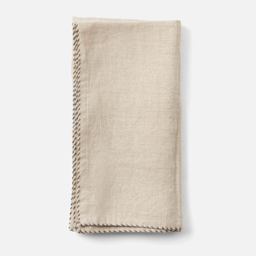 Evelyn Natural Napkin Linen 20X20 Pack/4