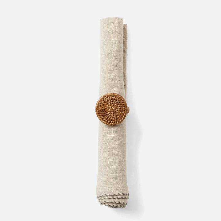 Evelyn Natural Napkin Linen 20X20 Pack/4