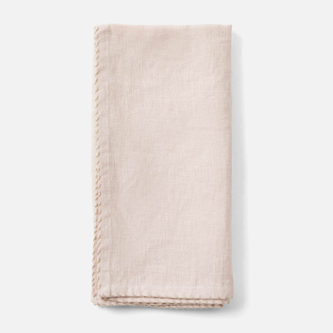 Evelyn Soft Pink Napkin Linen 20X20 Pack/4