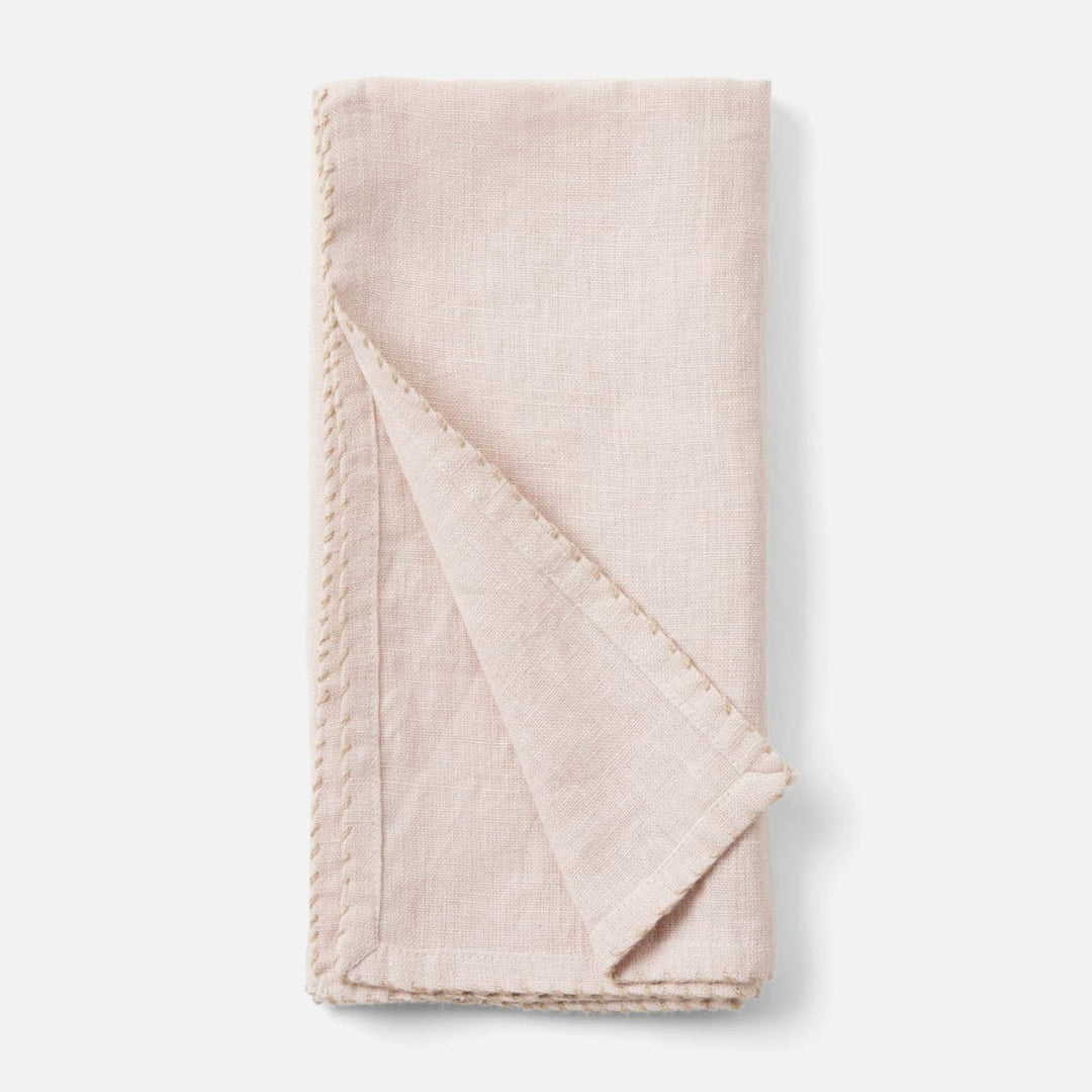 Evelyn Soft Pink Napkin Linen 20X20 Pack/4