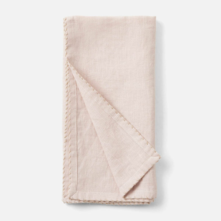 Evelyn Soft Pink Napkin Linen 20X20 Pack/4