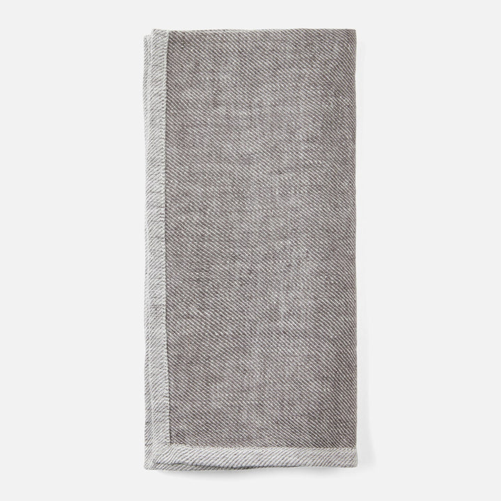 Gianna Gray/White Kitchen Towel Linen 20"X28" Pack/2