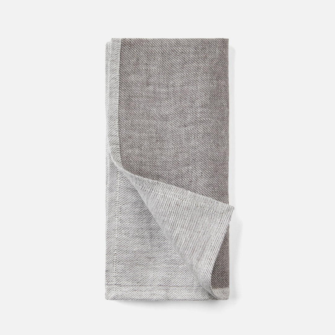 Gianna Gray/White Napkin Linen 20"X20" Pack/4