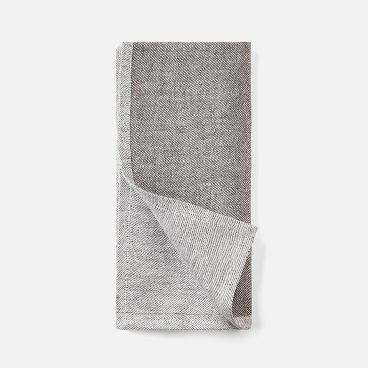 Gianna Gray/White Napkin Linen 20"X20" Pack/4