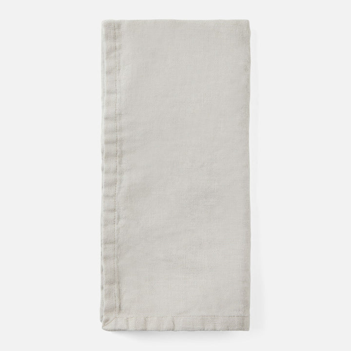 Montague Light Gray Kitchen Towel Linen 20"X28" Pack/2