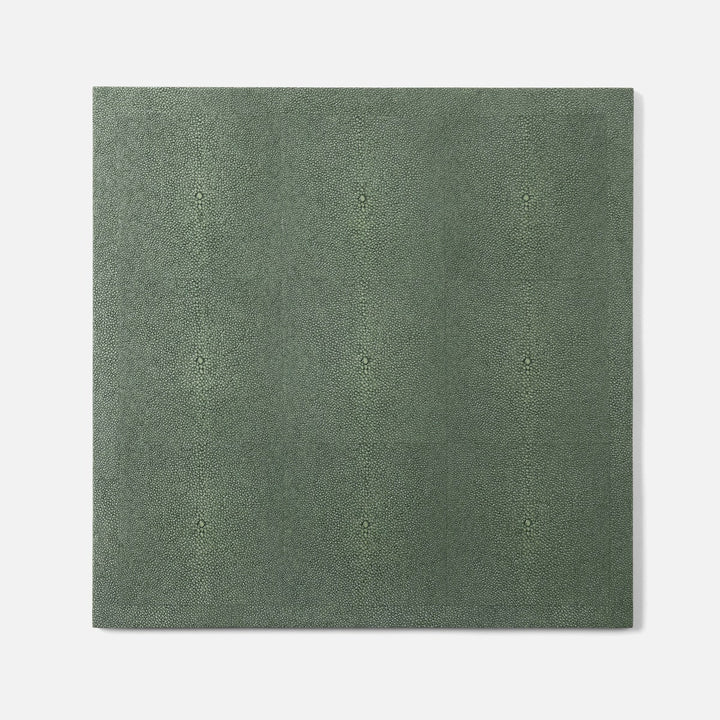 Henry Juniper Square Placemat Realistic Faux Shagreen Pack/2