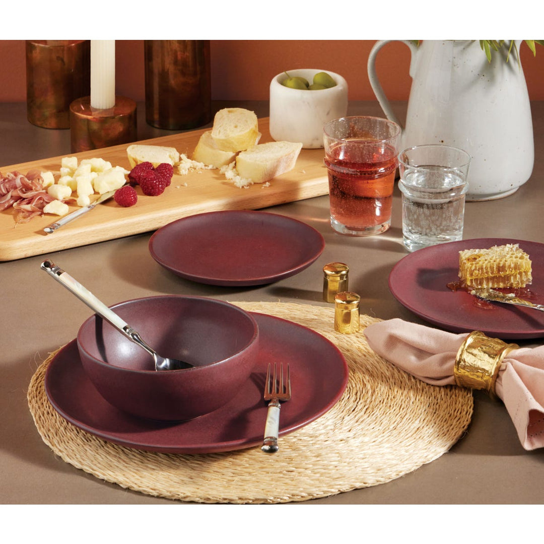 Jordan Natural Round Placemat Twisted Abaca Pack/4