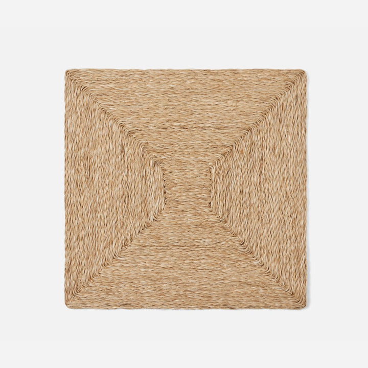 Jordan Natural Square Placemat Twisted Abaca Pack/4