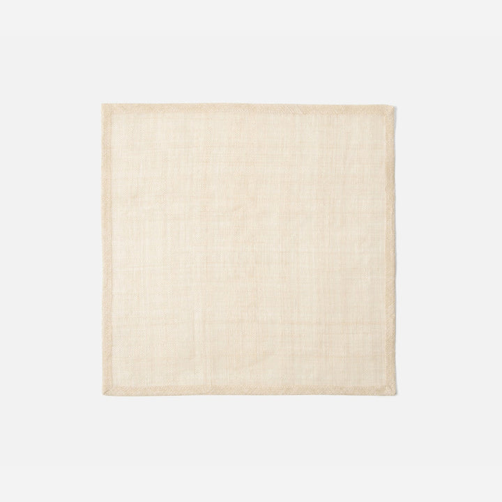 June Flax Square Placemat Abaca Pack/4