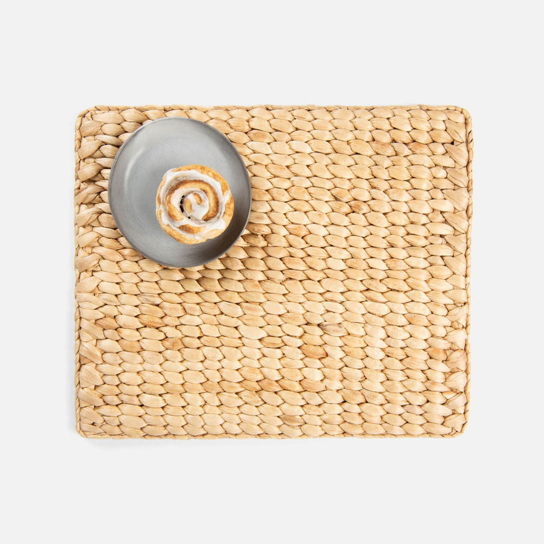 Clayton Natural Rectangular Placemat Water Hyacinth Pack/4