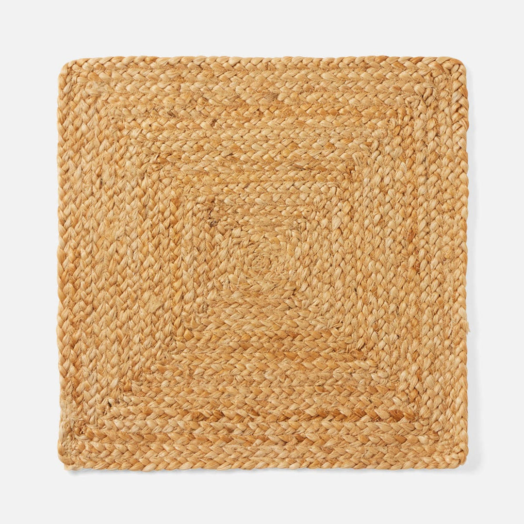 Grant Natural Square Placemat Jute Pack/4