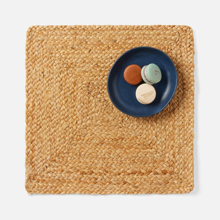 Grant Natural Square Placemat Jute Pack/4