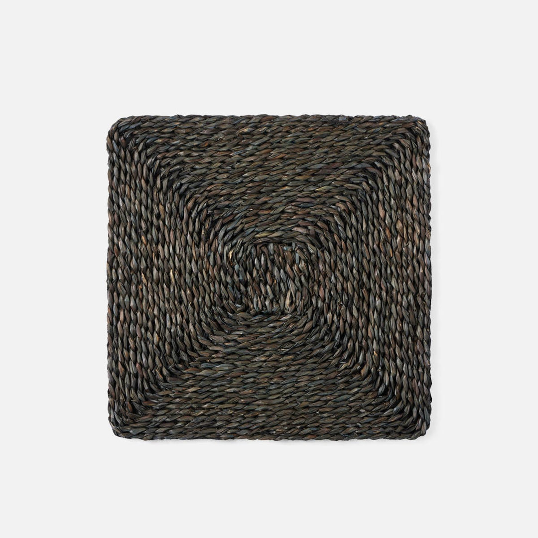 Lucian Charcoal Seagrass Square Placemat Pack/4