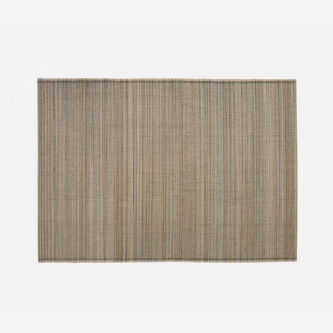 Varden Dark Sand Rectangular Placemat Bamboo Pack/6