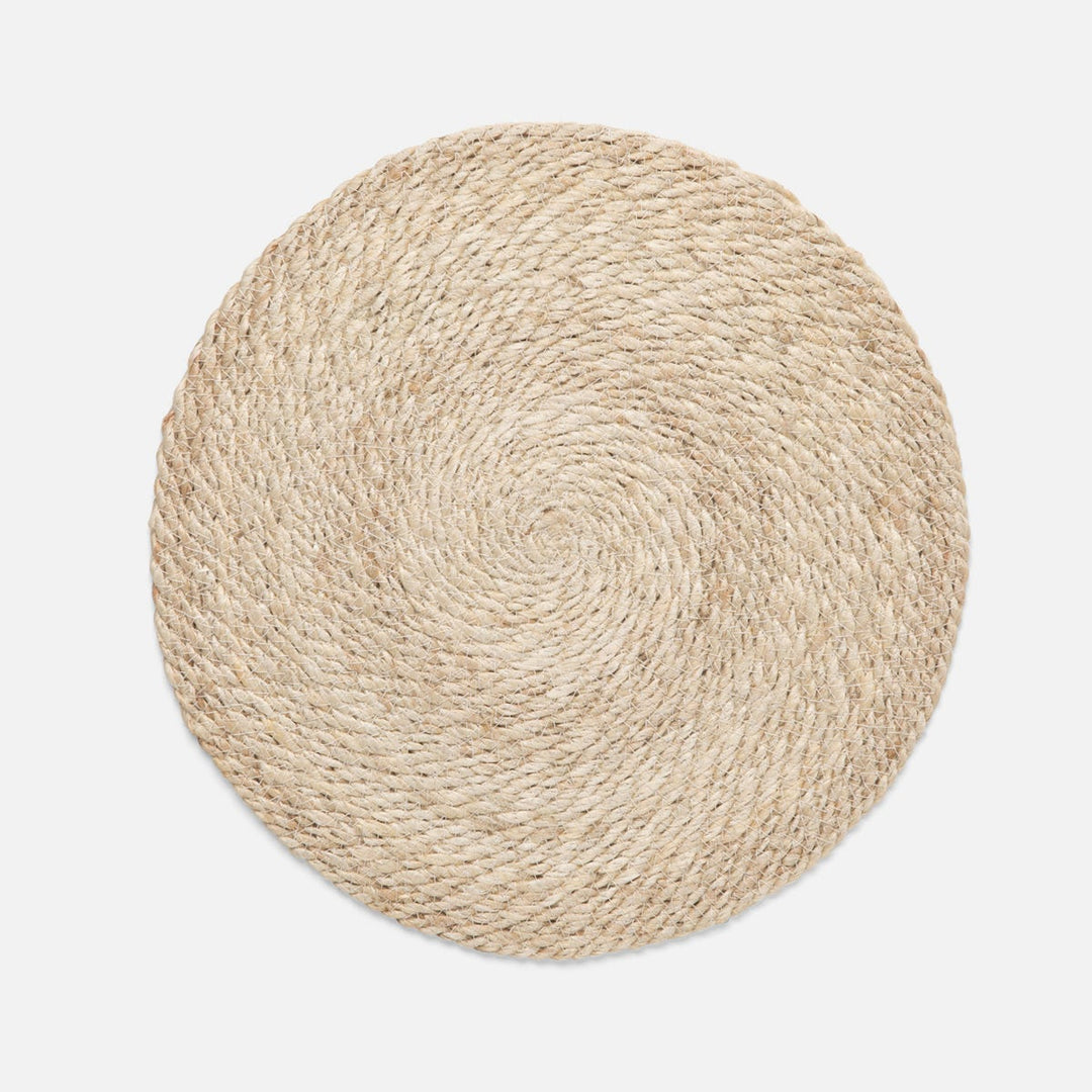 Whitley Round Placemat Natural Jute Pack/4