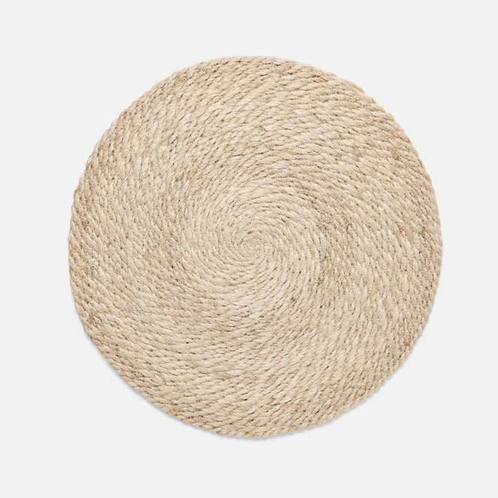 Whitley Round Placemat Natural Jute Pack/4