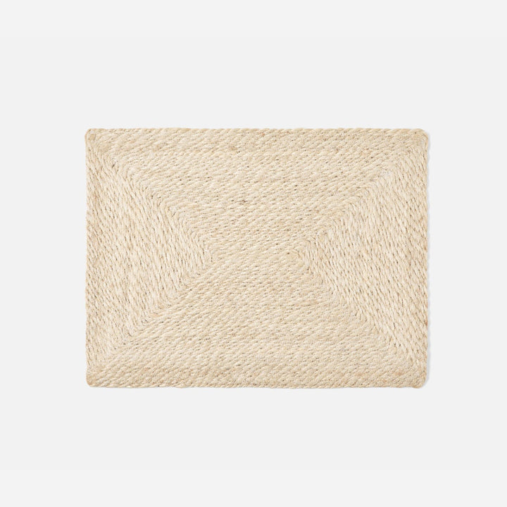Whitley Rectangular Placemat Natural Jute Pack/4