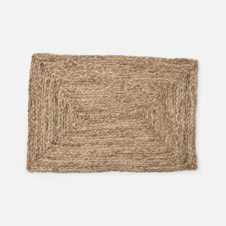 Zoey Mixed Taupe Rectangular Placemat Raffia Pack/4