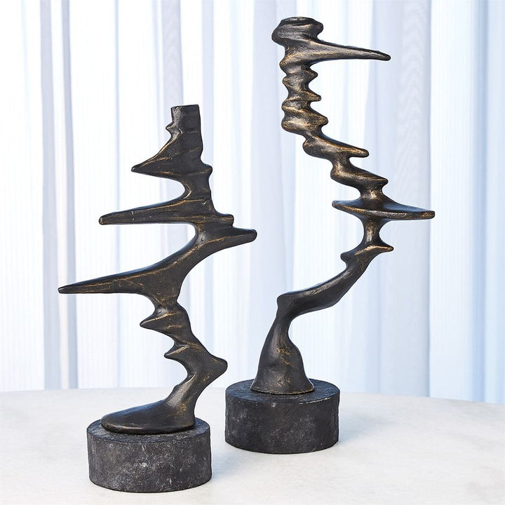 Wind Blown Sculpture-Bronze-Sm