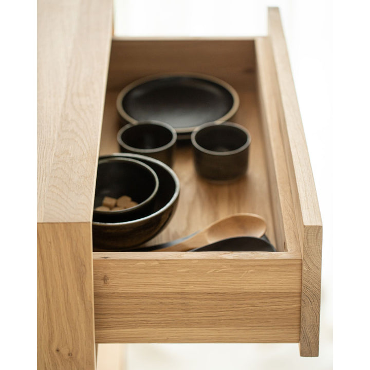 Nordic II Hanging Bedside Table - lifestyle