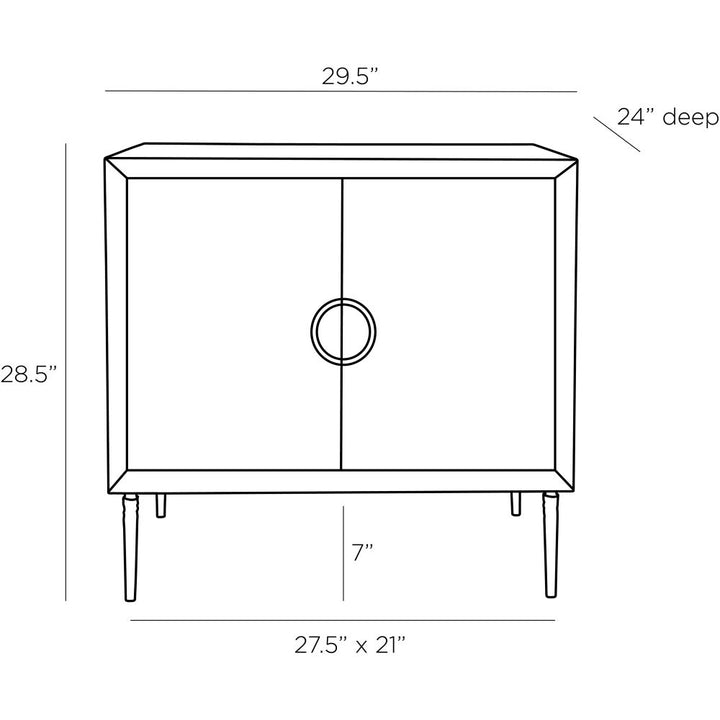Nico Side Table - Brown
