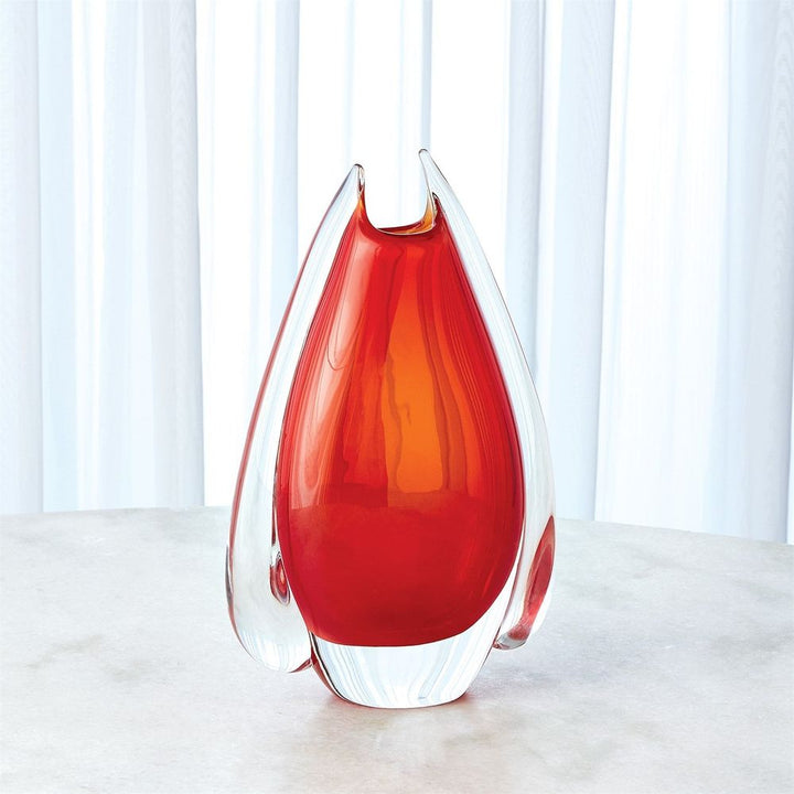 Vases Fin Vase-Cinnabar-Sm