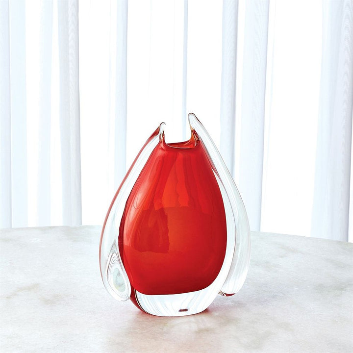 Vases Fin Vase-Cinnabar-Sm