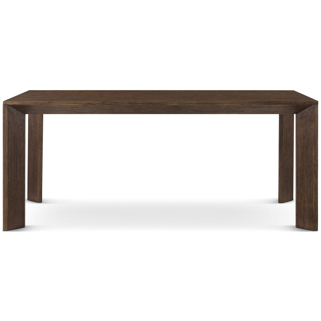 Lisbon Rectangular Dining Table - Demi / Brown