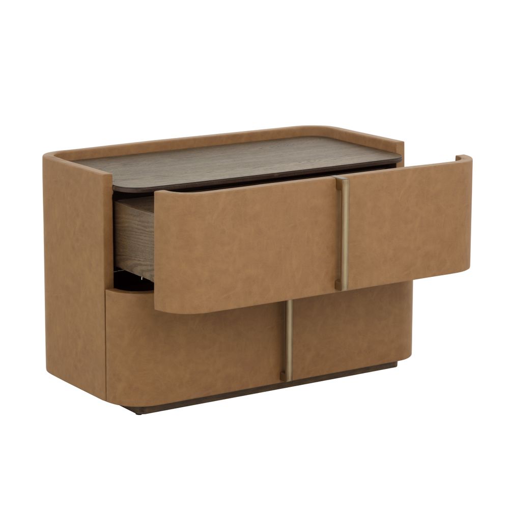 Nightstands Jamille Nightstand - Large - Cognac