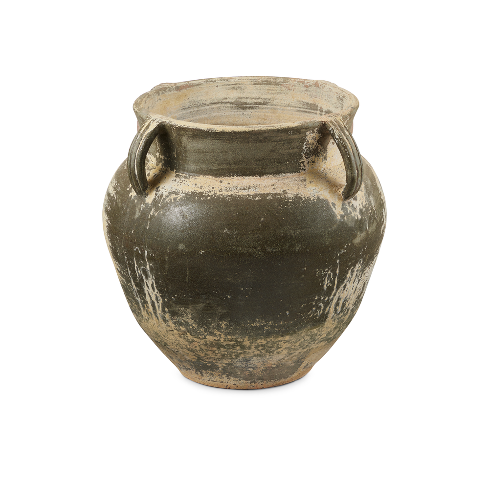 Outdoor Planters Agrigento Antique White Planter