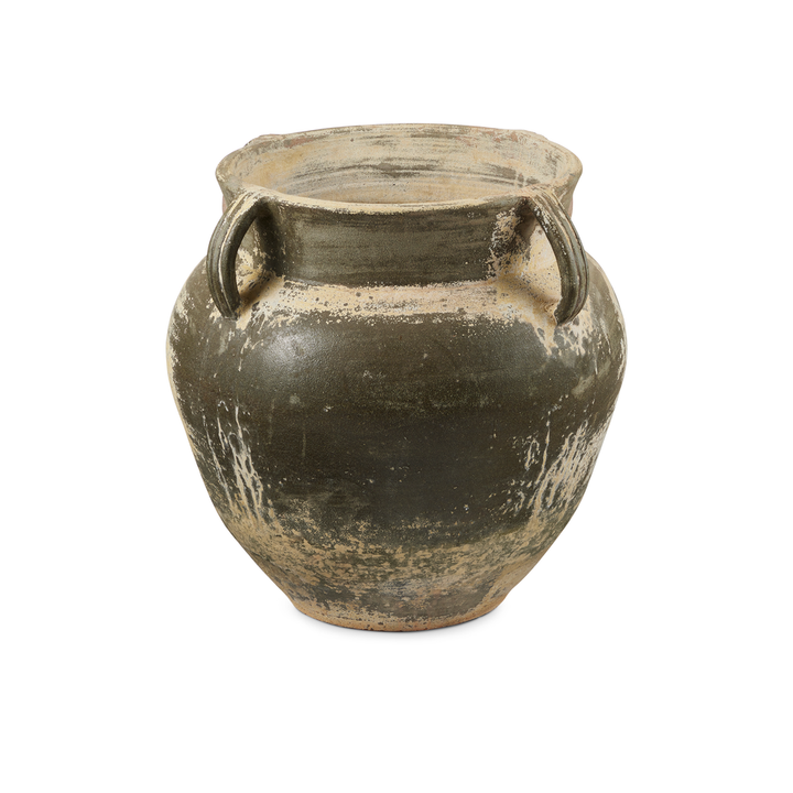 Outdoor Planters Agrigento Antique White Planter