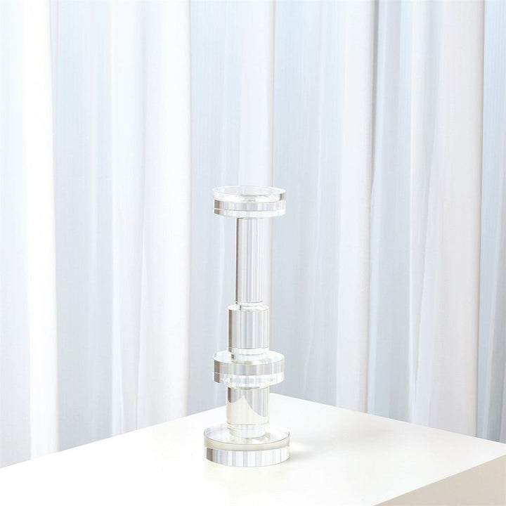 Brilliant Round Pillar Holder-Sm