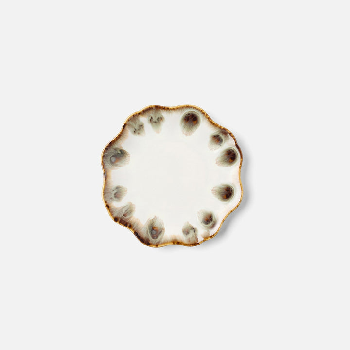 Amoria Almond/Sage Bread Plate Stoneware Pack/4