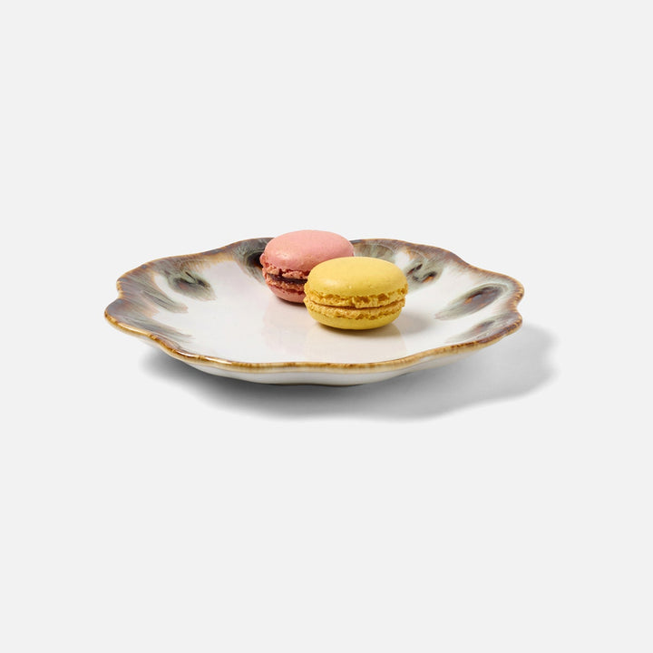 Amoria Almond/Sage Bread Plate Stoneware Pack/4