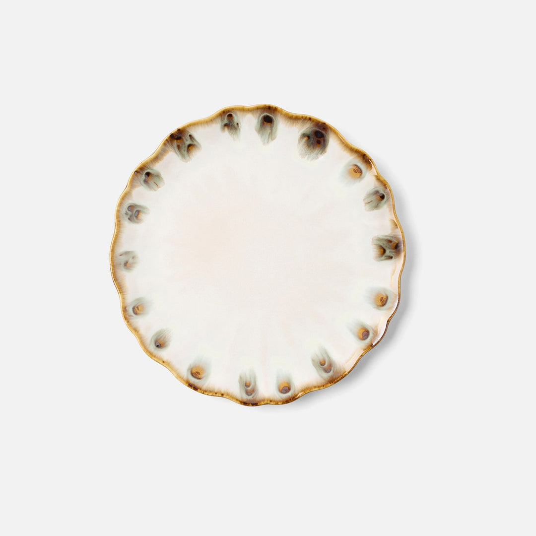 Amoria Almond/Sage Dinner Plate Stoneware Pack/4